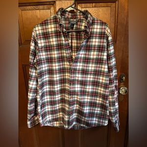 Men’s Lands End Flannel Shirt
